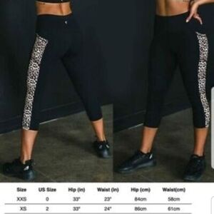 Zyia Capri leggings size 4 NWOT